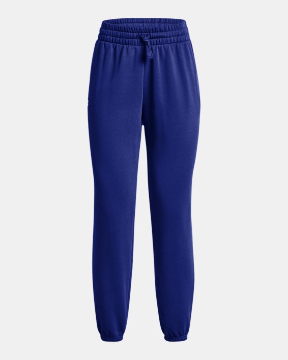 UA Rival Fleece-Jogginghose mit Oversized-Schnitt für Damen, Blue, pdpMainDesktop image number 4